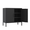 NicBex File Cabinet with Doors and Adjustable Shelves,Office Cabinet with Metal Handles,Modern Storage Cabinet,Filing Cabinet for Home Office - 2 of 4