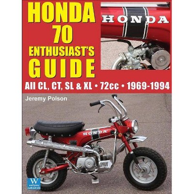 Honda 70 Enthusiast's Guide - (Guide Books) by  Jeremy Polson (Paperback)