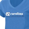 NCAA North Carolina Tar Heels Women's Core V-Neck T-Shirt - 3 of 3
