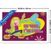 Trends International Disney Lizzie McGuire (2001) - Oh Yeah, I’m Cool. Framed Wall Poster Prints - 3 of 4