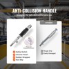 VEVOR Magnetic Lifter, 880 lbs/400 kg Pulling Capacity, 2.5 Safety Factor, Neodymium & Steel, Lifting Magnet with Release, Permanent Lift Magnets - 3 of 4