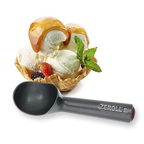 Zeroll Zerolon Commercial Ice Cream Unique Liquid Filled Heat Release 20  Scoops , 4-ounce, Black : Target