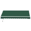 Outsunny 12' x 8' Patio Awning Canopy Retractable Sun Shade Shelter with Manual Crank Handle for Patio, Deck, Yard, Green - 4 of 4