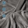 Microplush Fleece Bed Blanket by Bare Home - 2 of 4