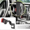 Unique Bargains Multifunction Mobile Phone Holder Kit for Jeep Wrangler JL JLU 2018-2021 for Jeep Gladiator JT 2020-2021 - 3 of 4