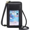 FATMOON Women's Touch Screen Crossbody Cell Phone Bag, Trendy Multifunctional Fashion Simple Single Shoulder Mini Bag - 2 of 4