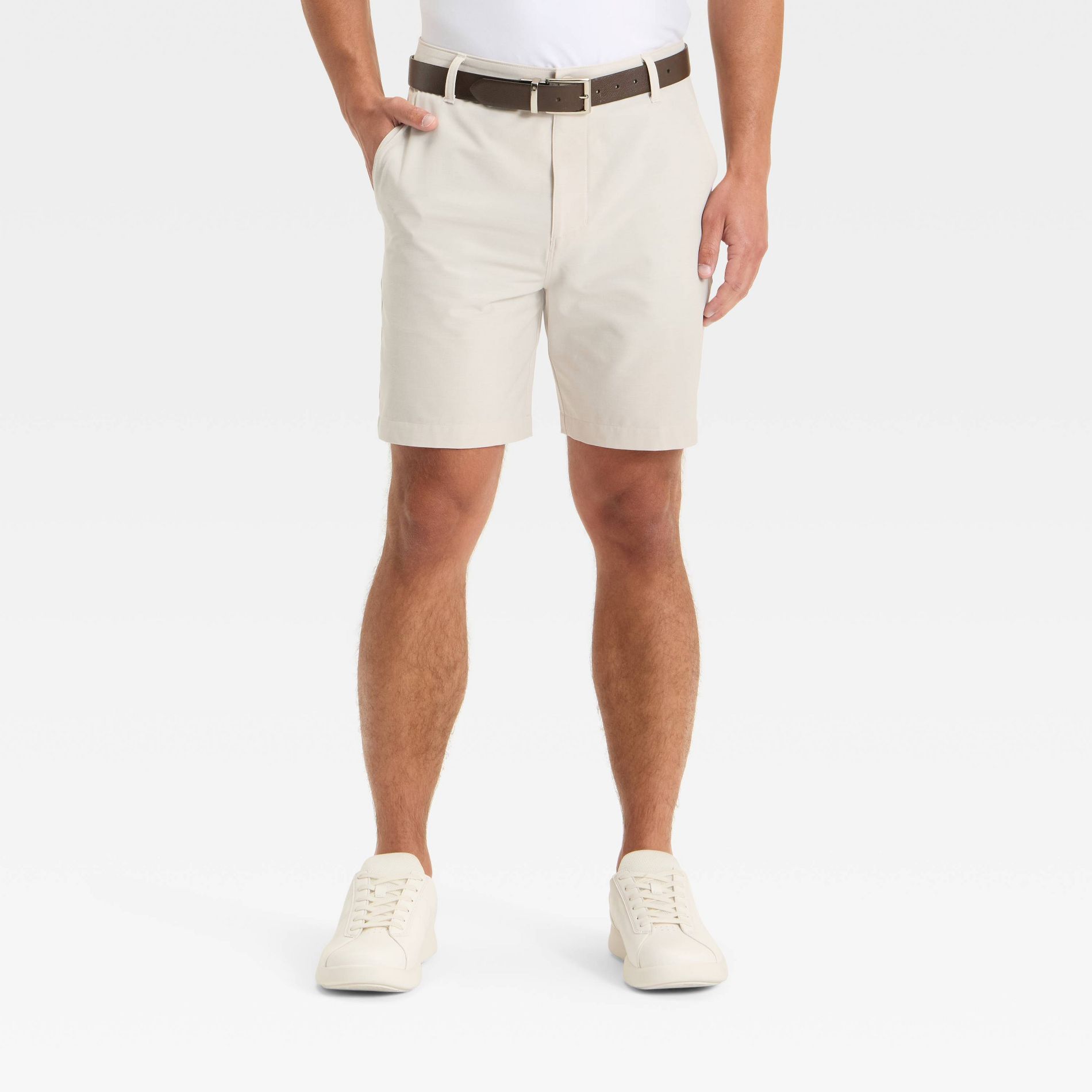 Men's Golf Shorts 7" - All In Motion™ Beige 30