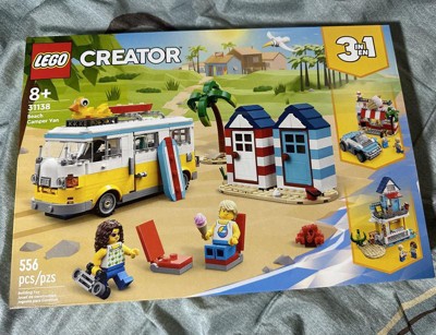 Lego Creator 3 In 1 Beach Camper Van Toy Summer Set 31138 : Target