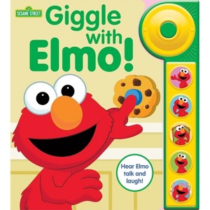 Sesame Street: Giggle with Elmo! Sound Book - by  Pi Kids (Mixed Media Product) - 1 of 1