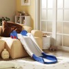 Infurnic Baby Activity Gyms, Kids Slide with Extra Slide Track, Couch Slide for Bed or Sofa, Easy to Assemble, Blue, 16.9"*23.6"*28.7" - 3 of 4