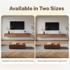 Modern Floating TV Stand Wall-Mounted Media Console with Storage - 3 of 4