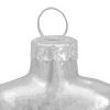 Northlight 56ct Silver Shiny Finish Glass Christmas Star Ornaments - 1.75" (45mm) - 3 of 3