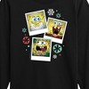 Boys' - SpongeBob SquarePants - Christmas Photo Collage Long Sleeve Graphic T-Shirt - 2 of 4