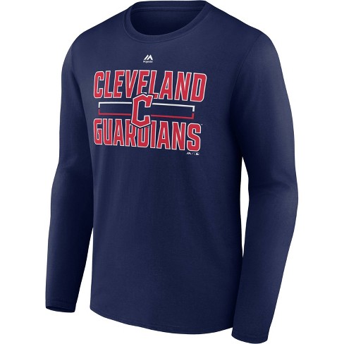 CLEVELAND GUARDIANS MLB TACKLE TWILL BUTTON FRONT JERSEY BY FANATICS BRAND  NWT