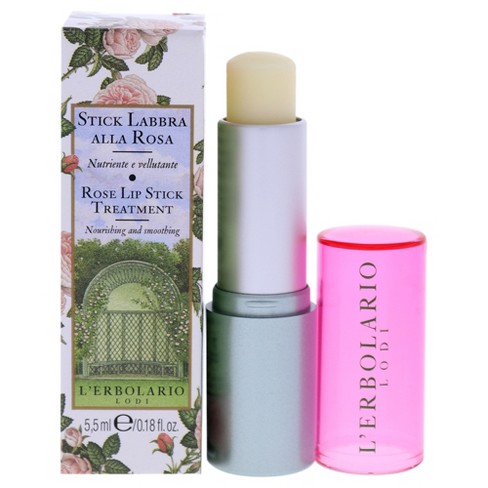 Rose Lip Stick Treatment by LErbolario for Unisex - 0.18 oz Lip Treatment