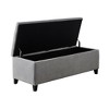 NicBex 19.25 Inch Storage Ottoman Bench with Tufted Top Soft Close Lid for Bedroom,Entryway and Living Room - 4 of 4
