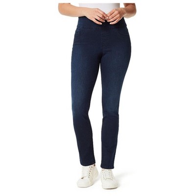 Gloria Vanderbilt Womens Amanda Straight Leg Jeans