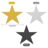 Unique Bargains Decor Cutouts Material Colorful Cardboard Five Star Paper 80 Pcs - 2 of 3
