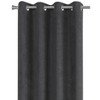 MAYEERTY Curtain Panel Gray Micro Suede Room Darking for Living Room Bedroom Modern 54"x95" 2pcs - 3 of 4