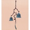 SPI Home Brass Branch and Leaf Garden Bell – 19" Nature-Inspired Outdoor Wind Bell for Porch or Garden Decor - 4 of 4