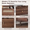PAGED Modern TV Stand with Door Rebound Device, Wooden Media Console Table with Multi-Functional Storage, TV Stands for Living Room - 4 of 4