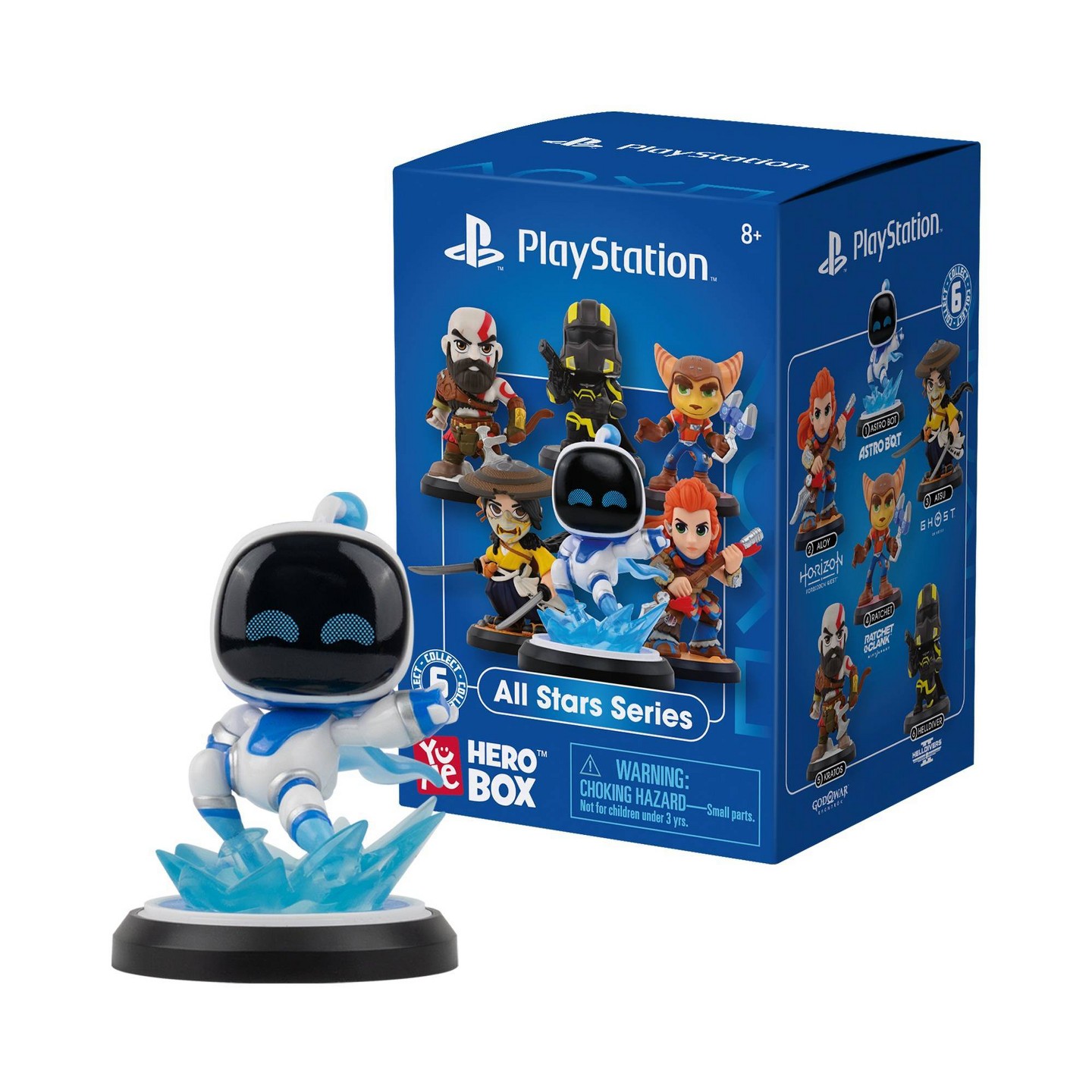 Детские фигурки YuMe Sony PlayStation Hero Box Blind Box All Stars Series — фото 2