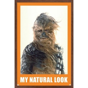 Trends International Star Wars: Humor - My Natural Look Framed Wall Poster Prints - 1 of 4
