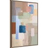 Amanti Art Kaleidoscope-1 by Sally Ann Moss Framed Canvas Wall Art - 3 of 4