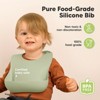 KeaBabies 2-Pack Silicone Bibs For Babies, Food Grade Silicone Baby Bibs for Eating, Feeding, Baby Boy & Girl Bibs - 2 of 4