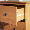 Saracina Home Stiva Classic Mid Century Modern Horizontal 6 Drawer Dresser Caramel - 4 of 4
