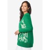 Jessica London Women's Plus Size Fine Gauge Cardigan - 4 of 4