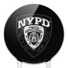 Nypd B&W Shield Acrylic Cake Topper - 3 of 4