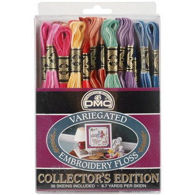 DMC Embroidery Floss Pack 8.7yd-Variegated 36/Pkg