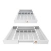 Expandable Silverware Drawer Organizer 7-9 Slots - Bamboo Utensil Organizer 17.5 x 13.5 - 20 - Royal Craft Wood - 3 of 4