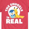 Boys' - Pokémon - The Snuggle Is Real Pikachu And Piplup Short Sleeve Graphic T-Shirt - 2 of 4