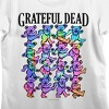 Grateful Dead Tie-Dye Dancing Bears Women’s White Crew Neck Short Sleeve T-shirt - 2 of 3