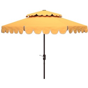 Venice 9Ft Round Double Top Crank Umbrella - PAT8210 - Safavieh - 1 of 3