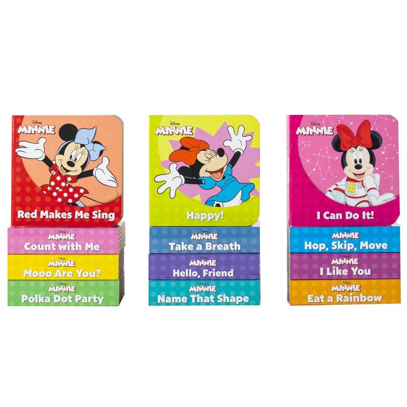 Disney My Friend Minnie Mouse My First Library 12 Board Book Set - by Emily Skwish (Board Book), 3 of 19