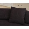 140" Boucle Modern L-Shaped Modular 4-Seater Sectional Sofa with Chaise - 4 of 4