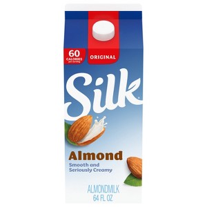 Silk Original Almond Milk - 0.5gal - 1 of 4