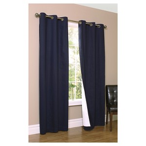 2pk Room Darkening Weathermate Grommet Top Window Curtain Panels - Thermalogic - 1 of 2