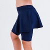 Calypsa Girl's Midi Swim Skort - 3 of 3