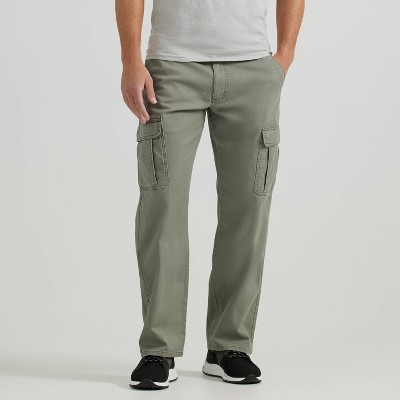 Wrangler Men's Atg Relaxed Cargo Pants - Dusty Olive 36x34 : Target