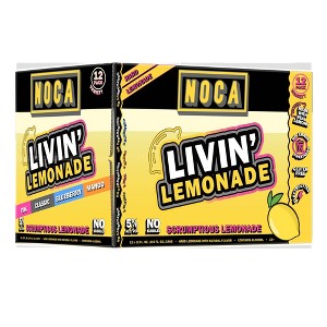 NOCA Livin' Lemonade Variety - 12pk/12 fl oz Cans - 1 of 2