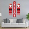 Big Dot of Happiness Jolly Santa Claus - Hanging Vertical Paper Door Banners - Christmas Party Wall Decoration Kit - Indoor Door Decor - 2 of 4