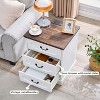 Farmhouse Dresser for Bedroom, Rustic Wood Chest of Drawers for Bedroom - 2 of 4