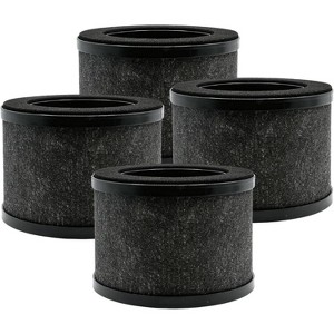 Nispira TZ-K1 MK01 MK06 3-in-1 True HEPA Activated Carbon Filter Replacement for ToLife TZ-K1 AROEVE Air Purifier, 4 packs - 1 of 4