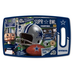 NFL Dallas Cowboys Retro Series Cutting Board - 1 of 4