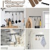 LunaLulinlk 2Pcs Coat Rack Wall Mount, Towel Hook Rack Key Holder for Wall, Entryway Bathroom Wall Hooks Hanger 5 Hooks - 4 of 4