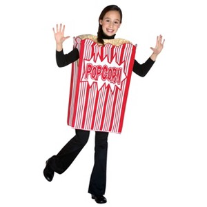 Imposta Costumes Kids' Movie Night Popcorn Costume Bodysuit Red M - 1 of 1